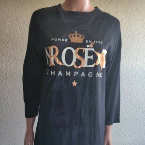The Rolling Paper Moet Rose Champagne T-shirt
